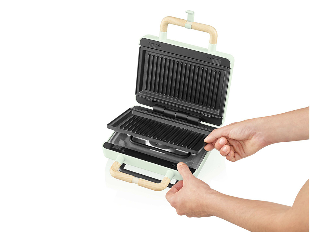 SANDWICHEIRA GRILL FLAMA 4964FL MINT GREEN 800W