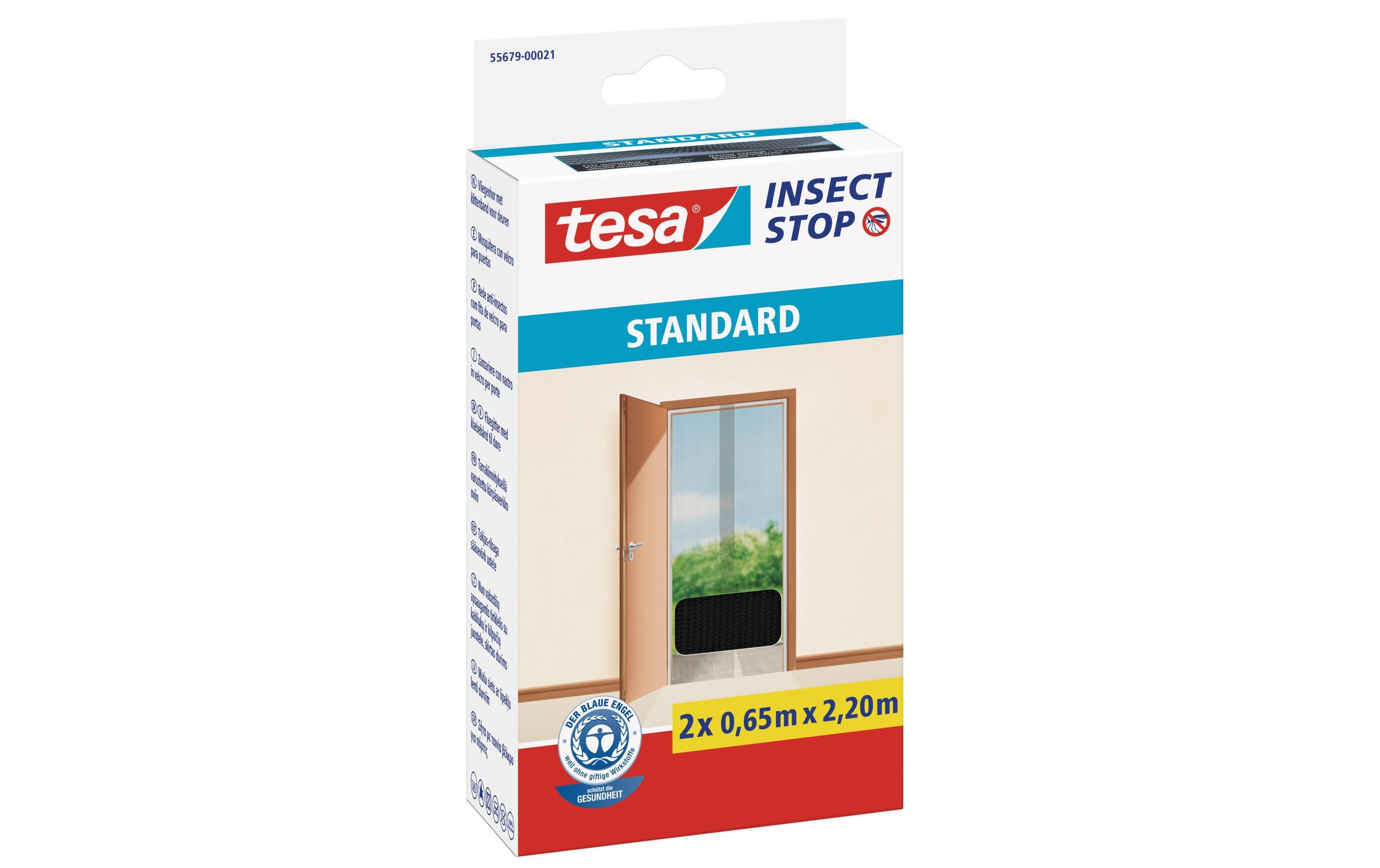 Fliegengitter Insect Stop Standard Türen anthrazitInsektenschutz für Türen, anthrazit