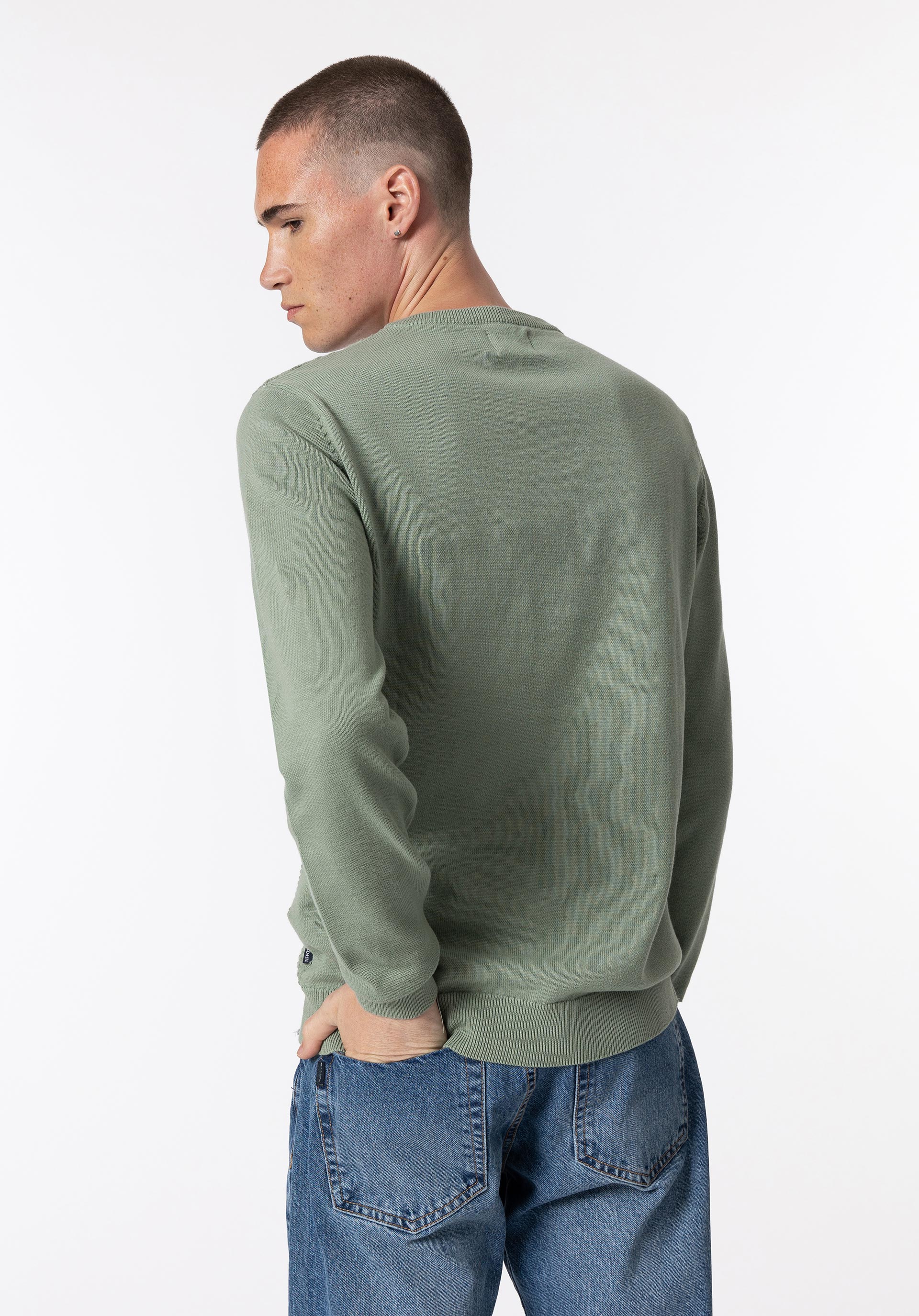 Camisola de Malha com Jacquard