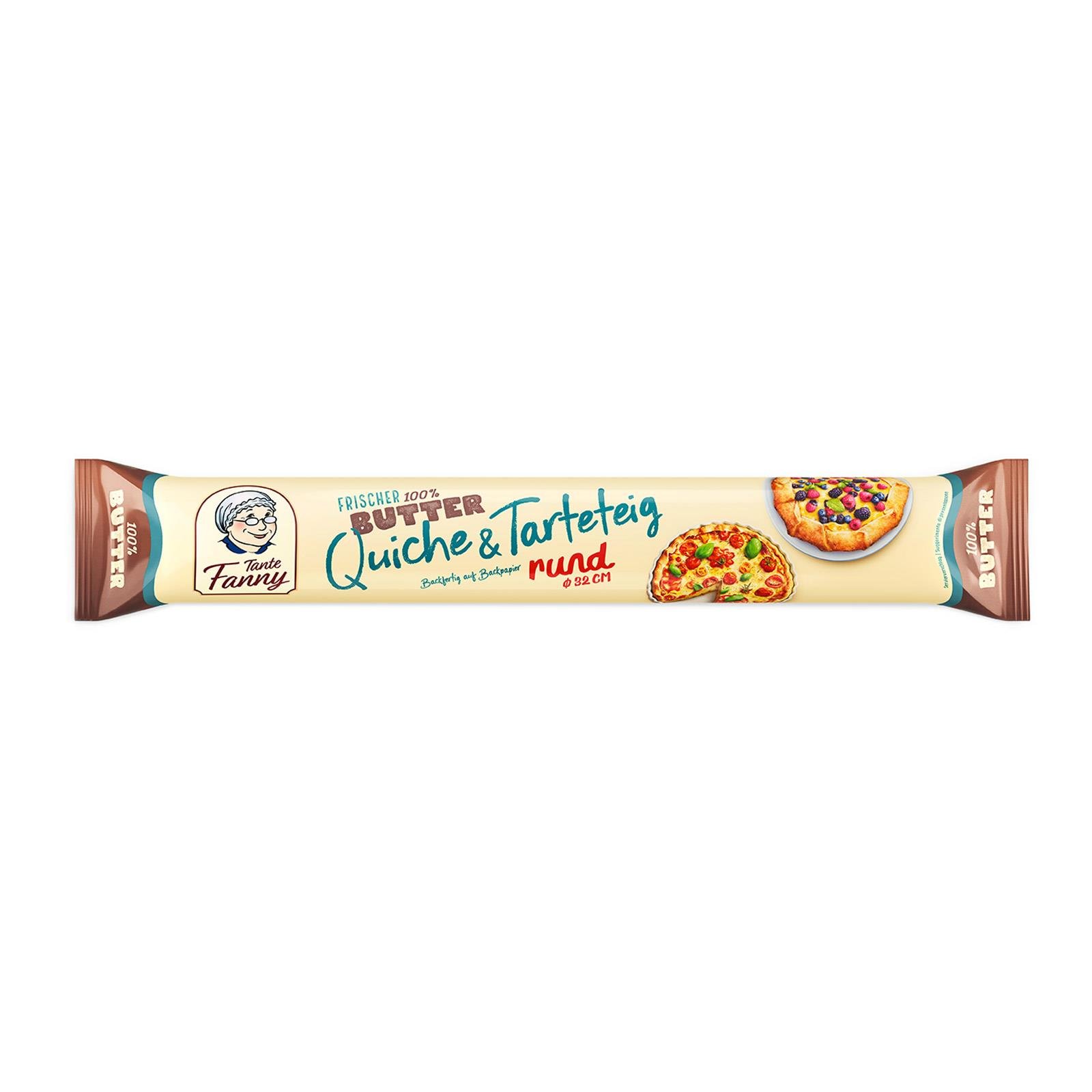 Tante Fanny Frischer Butter-Quiche- & Tarteteig