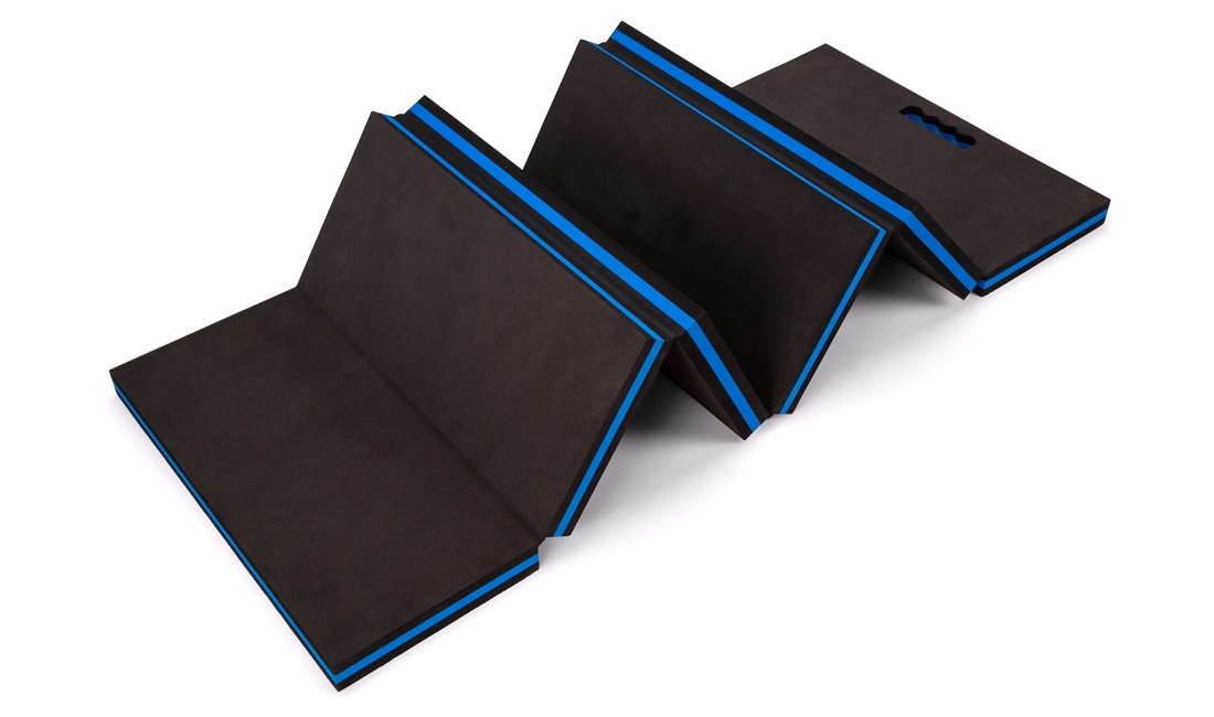 Foldbar arbejdsmåtte EVA 121x42x3 cm