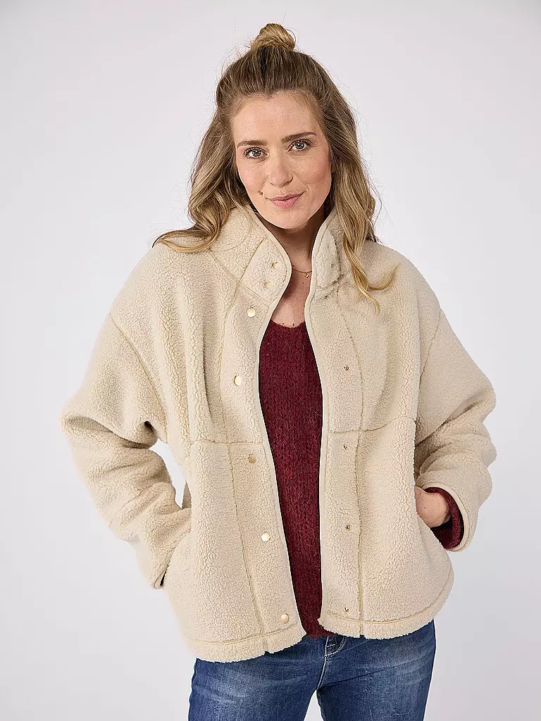 LIEBLINGSSTÜCK Jacke in Felloptik ILONAL beige