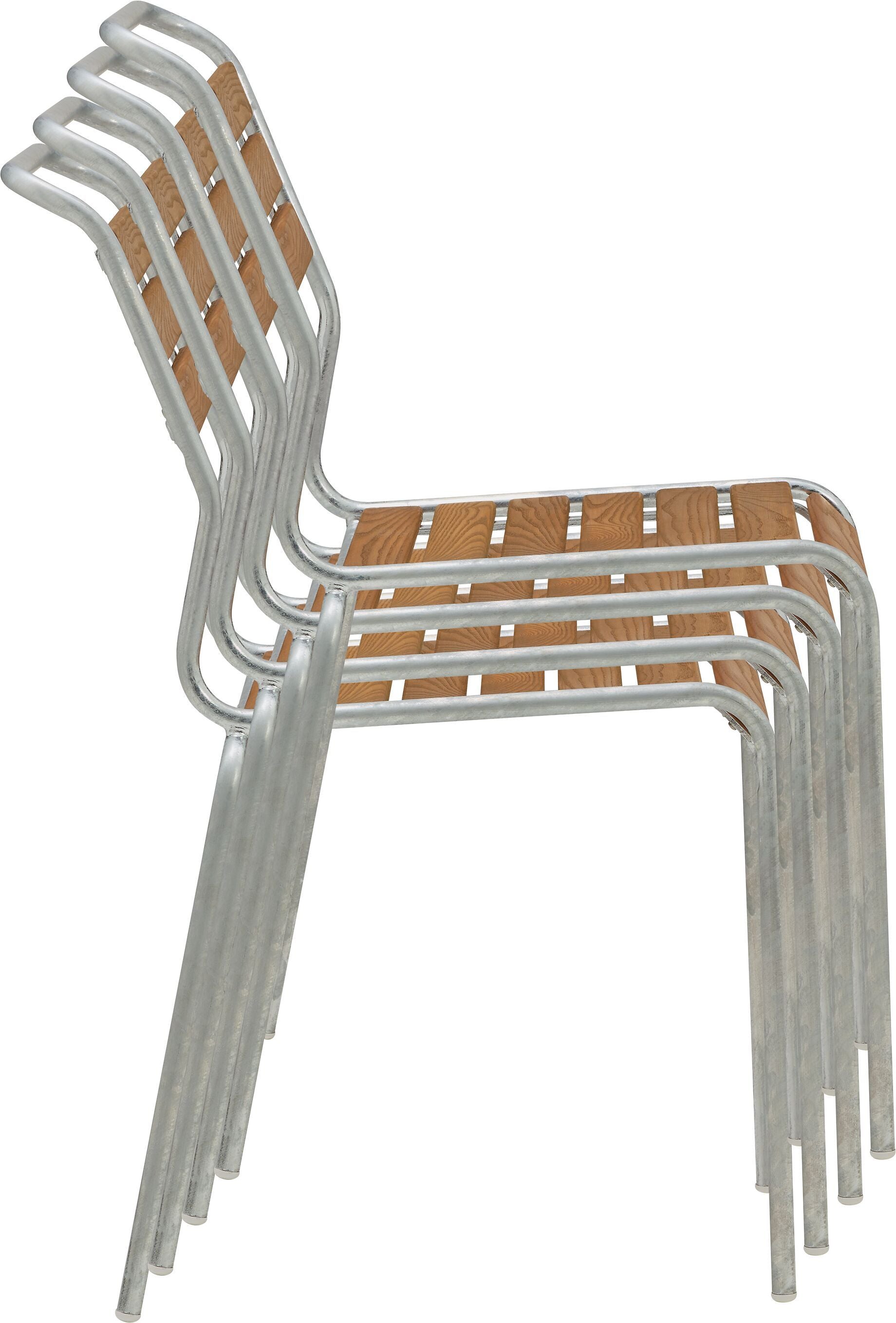 SÄNTIS Stuhl Eschenholz 42x52x84 - Esche / B: 44.0 cm x T: 60.0 cm x H: 85.0 cm