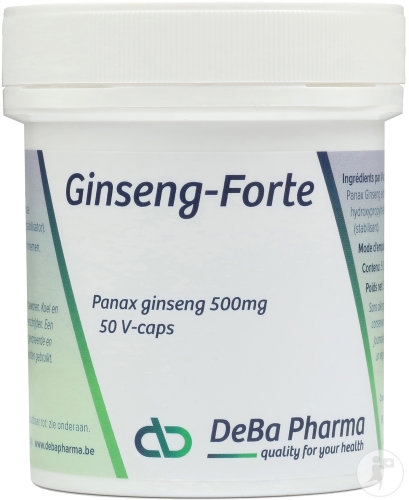 Deba Ginseng-Forte 500mg Capsules 50