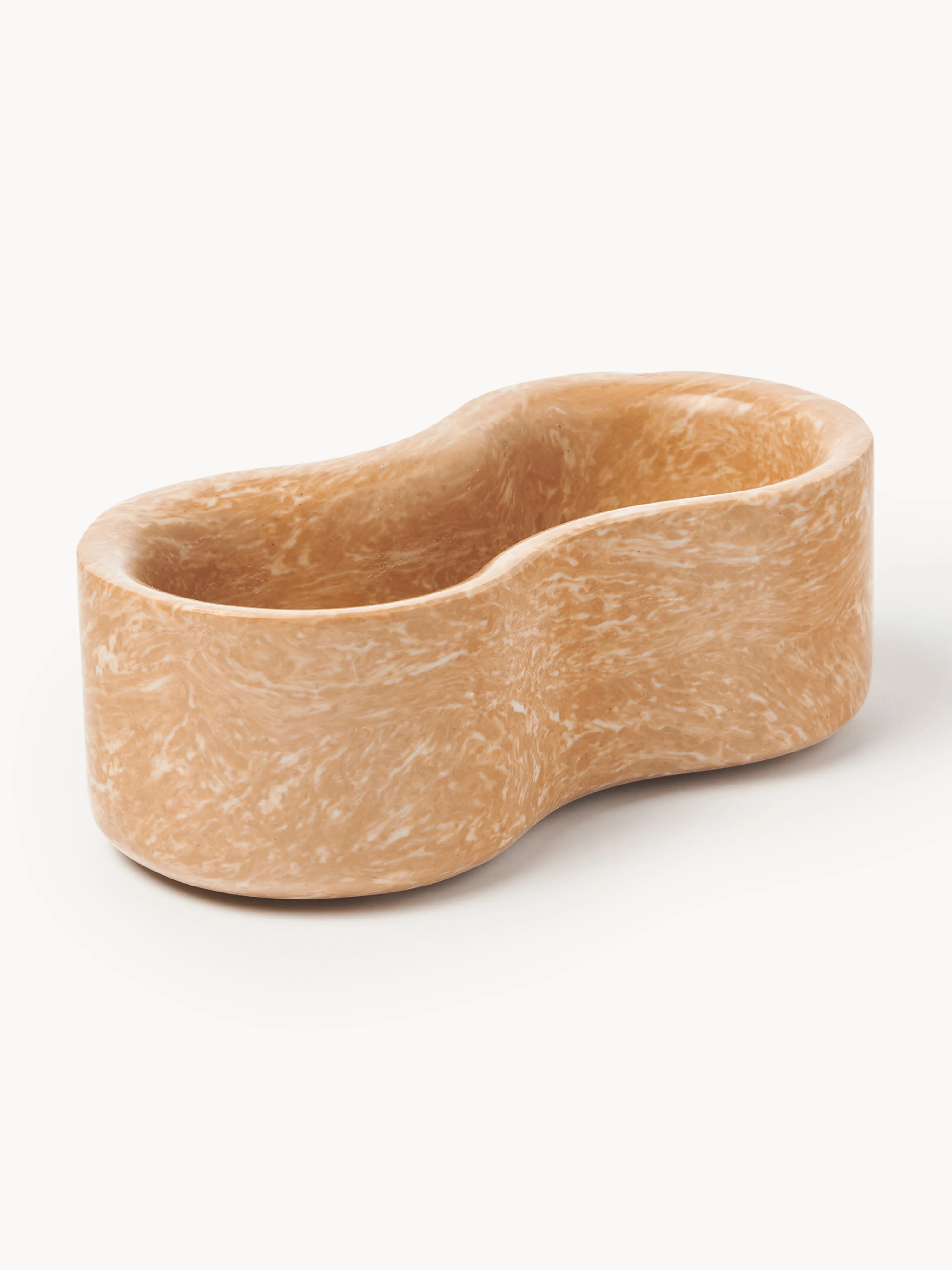 Decoratieve schalen Elara van kunstmarmer, 6-delig