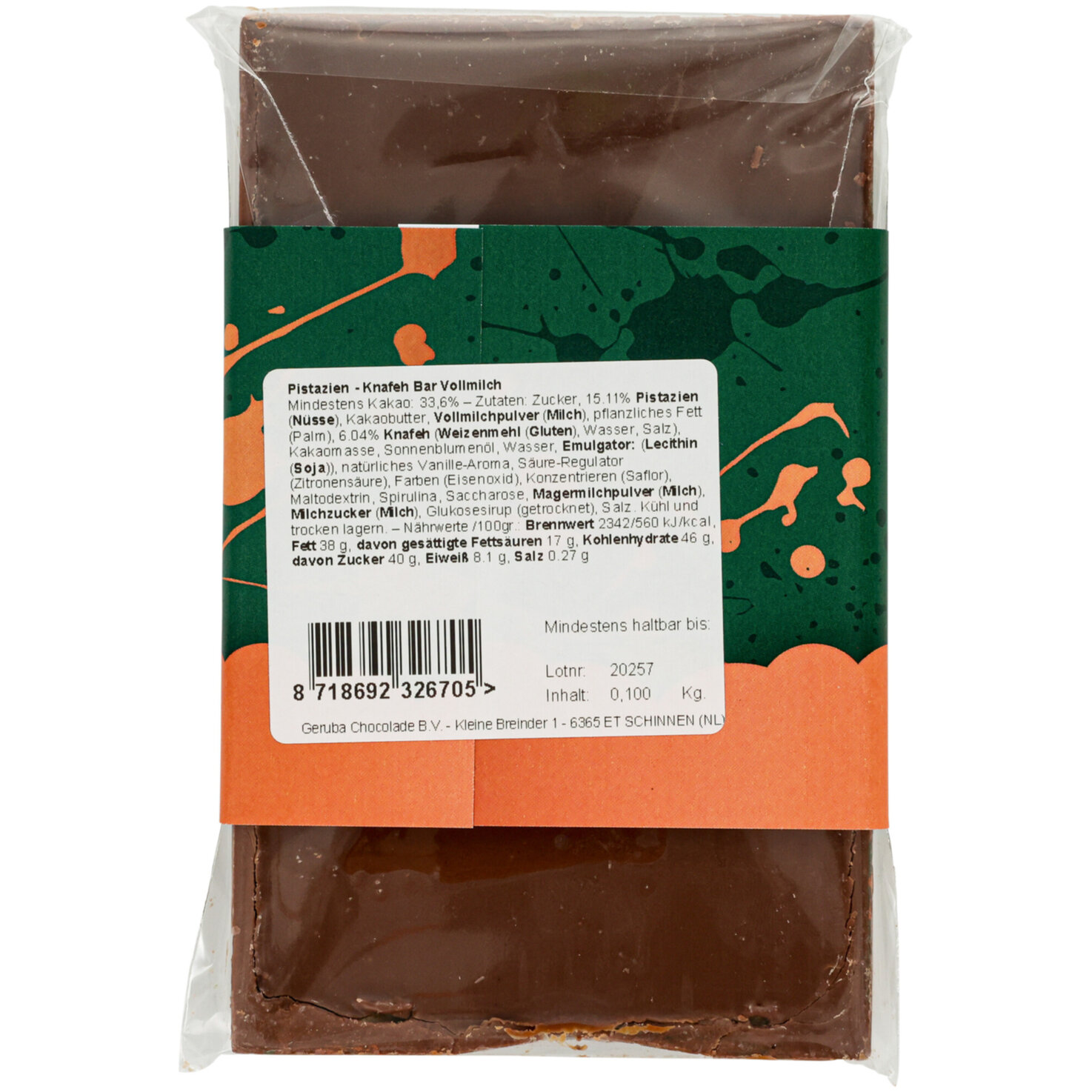 Dubai Style Chocolate 100G