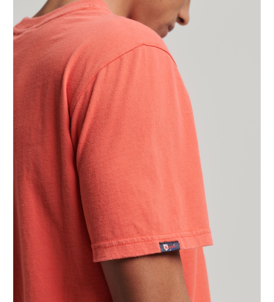 Camiseta laranja Superdry Vintage Home Run