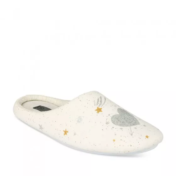 Chaussons BLANC MERRY SCOTT