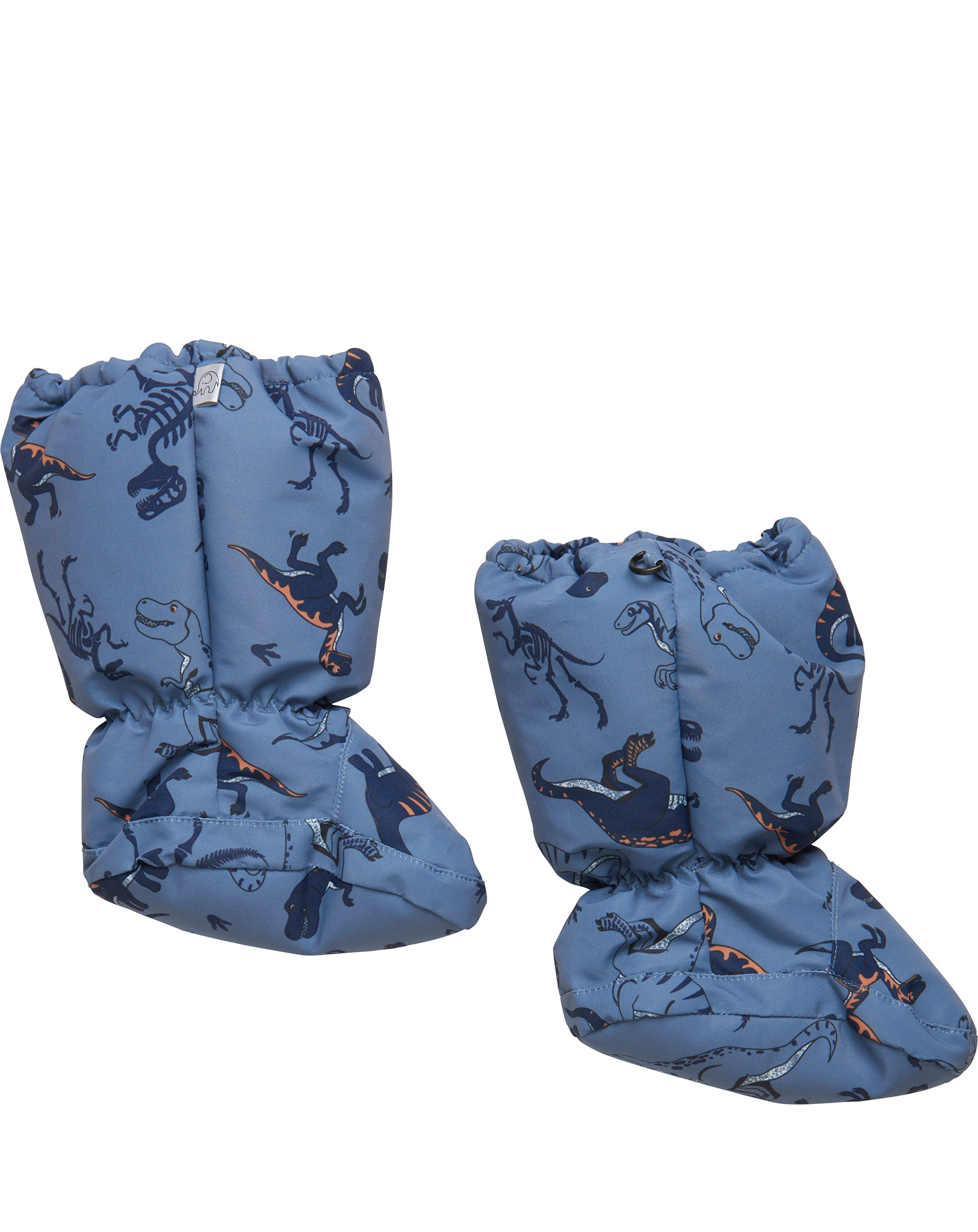 Baby-Winterschuhe DINOHERDE gefüttert in china blue