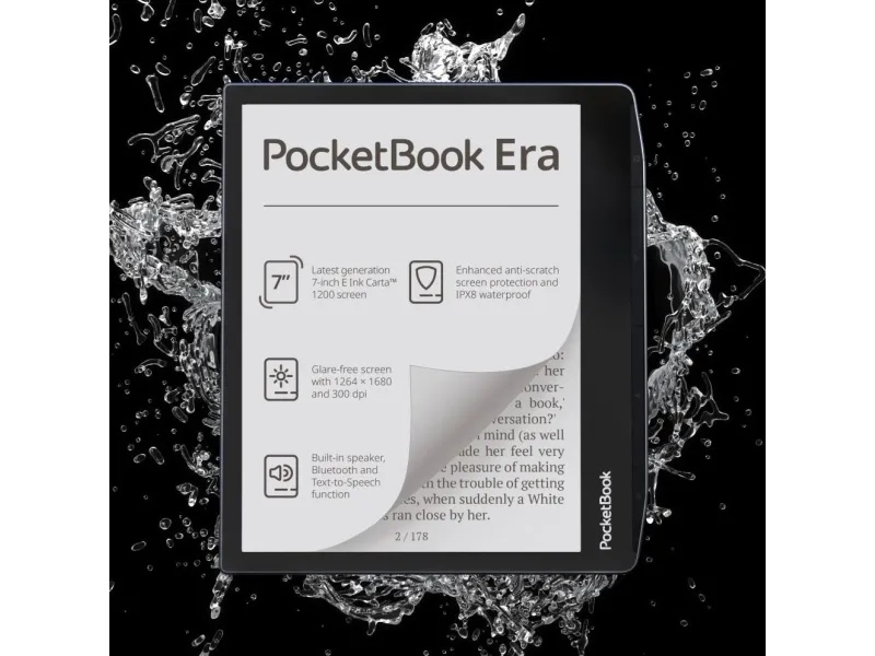 PocketBook Era - eBook læser - Linux 3.10.65 - 16 GB - 7