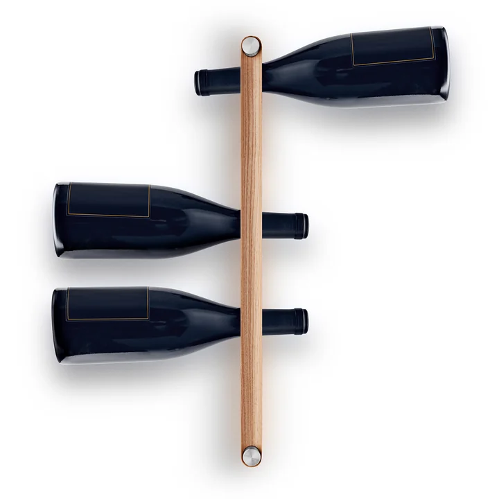 Eva Solo - Nordic Kitchen Wand-Weinregal, Eiche geölt