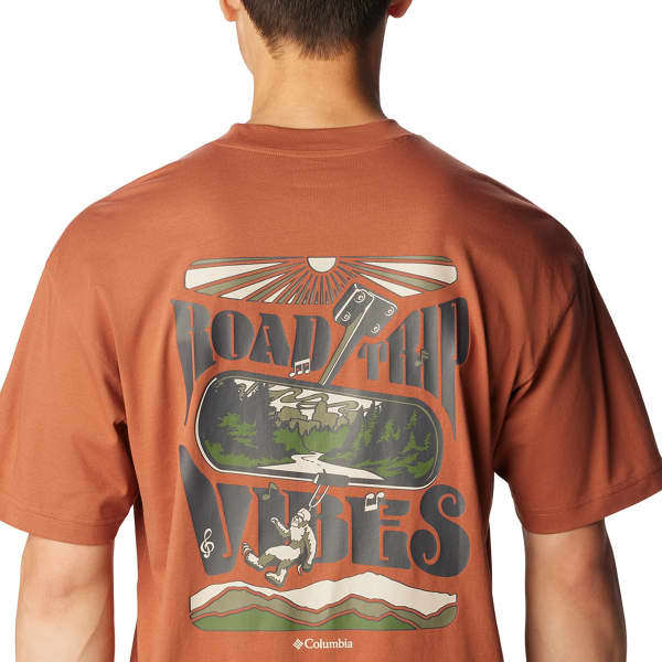 T-shirt COLUMBIA BLACK BUTTE GRAPHIC TEE AUBURN/ROAD TRIP VIBES