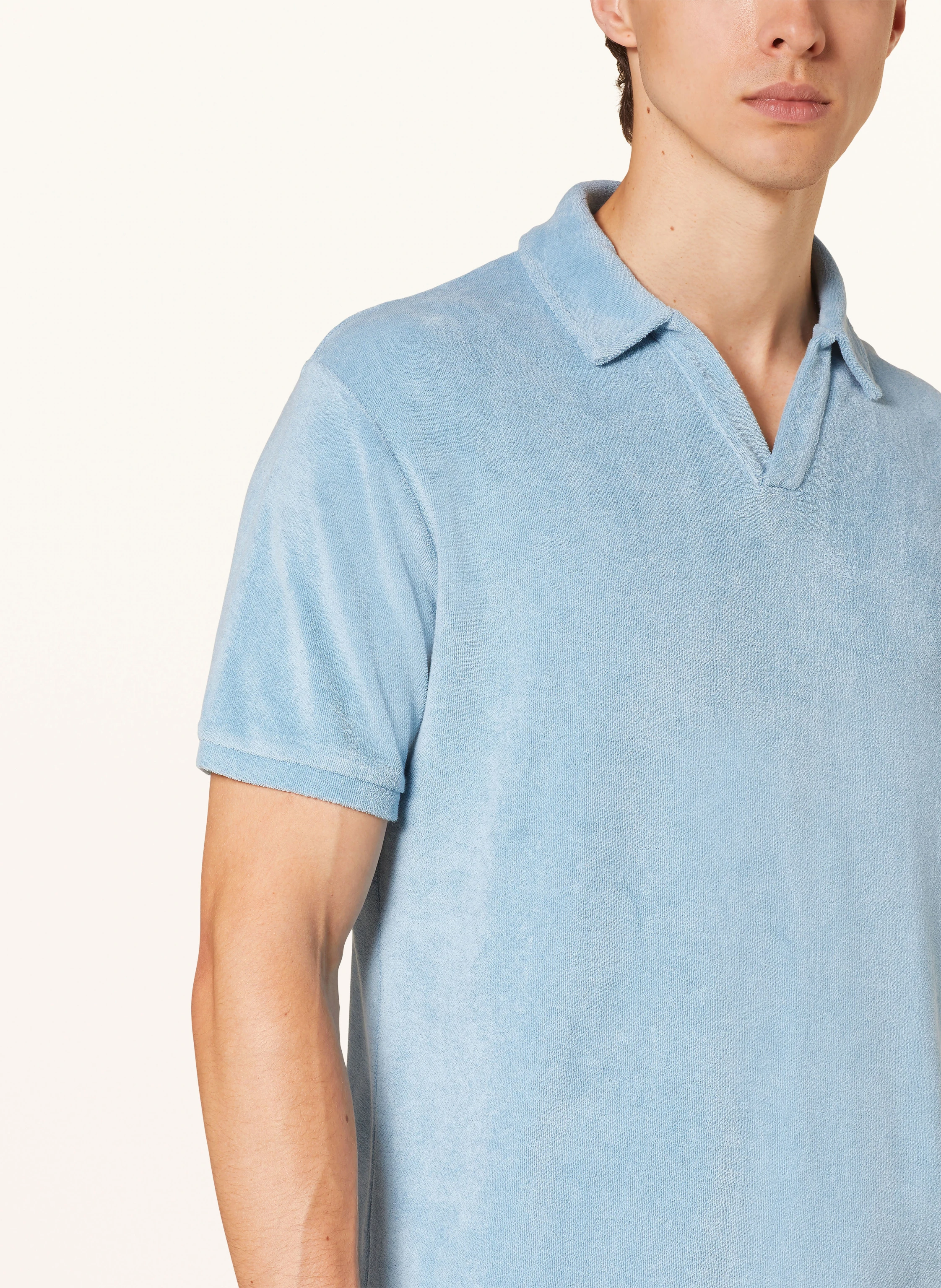 Juvia Frottee-Poloshirt