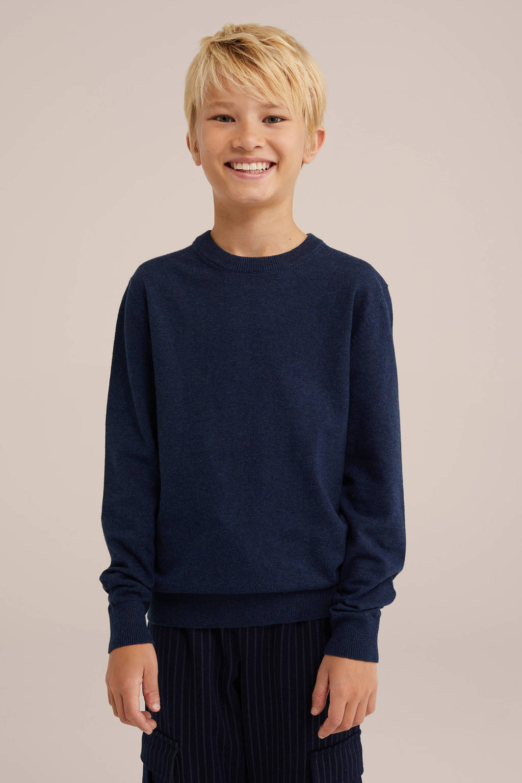 WE Fashion sweater blauw