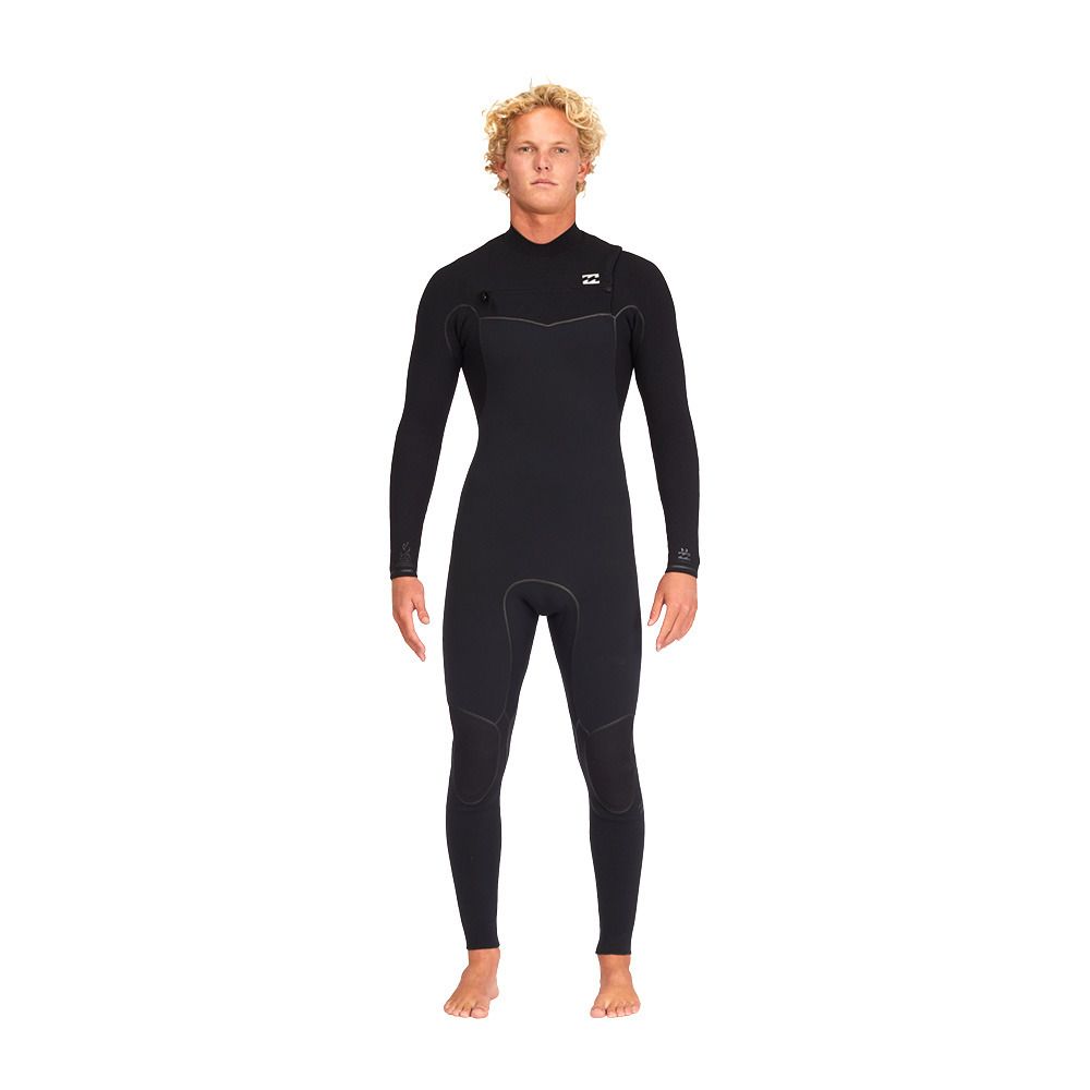 Billabong FURNACE CHEST ZIP - Combinaison intégrale 4/3mm Homme black