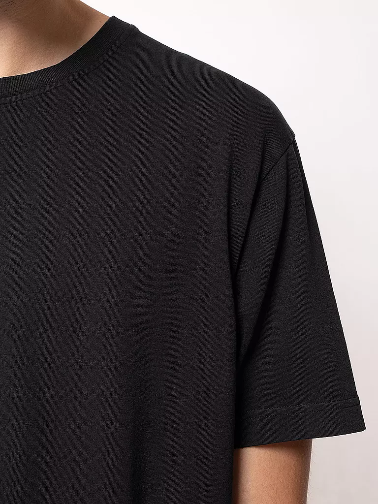 NUDIE JEANS T-Shirt UNO EVERDAY  schwarz