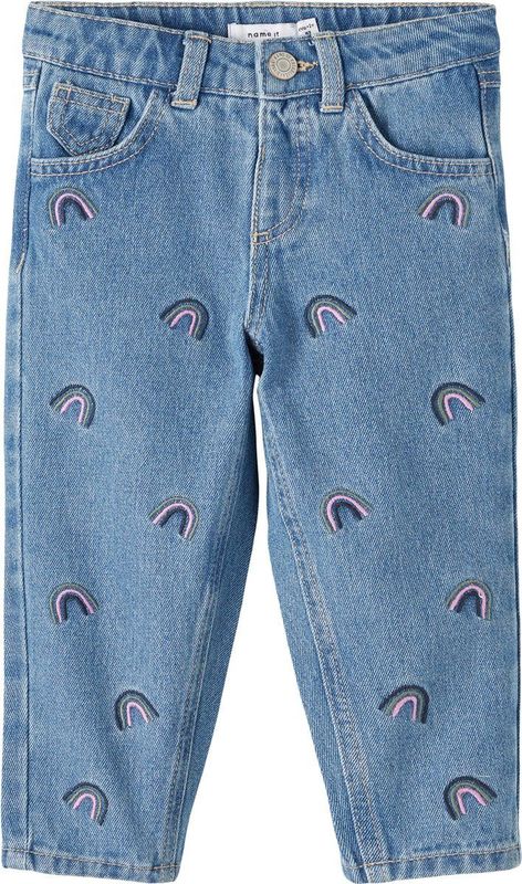 NAME IT - NMFBELLA MOM JEANS - Meisjes Jeans - Maat 86