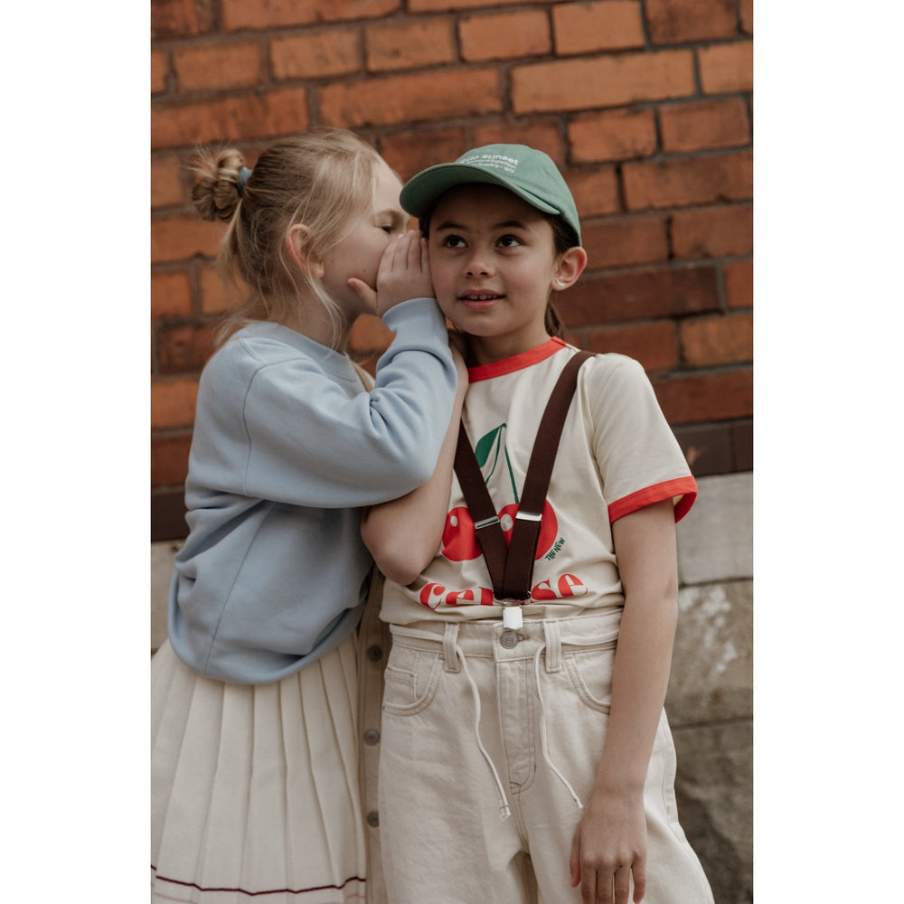 Køb Silly Silas Chocolate Brown Kids' Braces