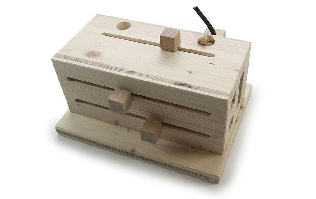 Tier-Intelligenzspielzeug »Hundespiele.ch Mischpult mittel-schwierig« Holz Holzart: Buche, Esche, Fichte (Deutschland)