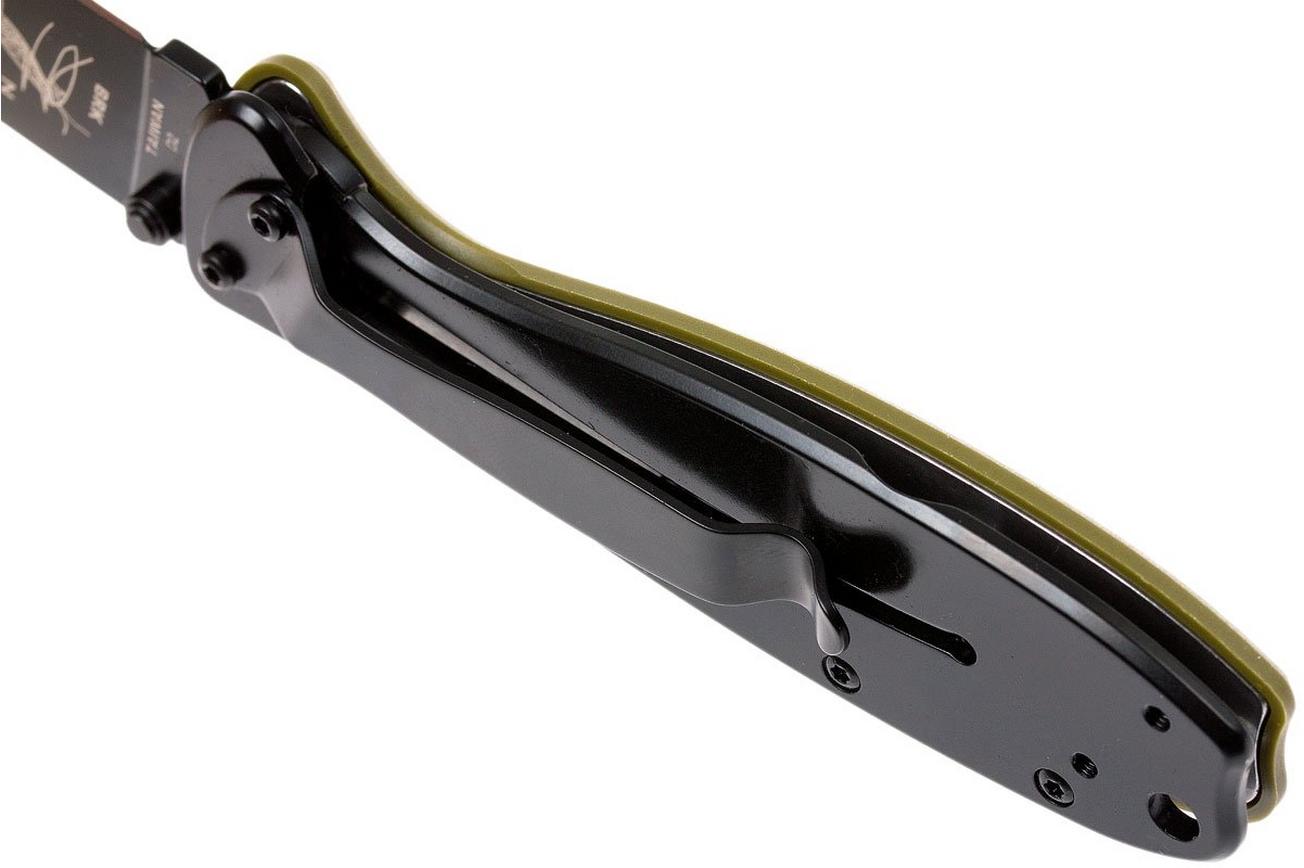 ESEE Knives Zancudo D2 OD-Green-Black, BRKR2ODB zakmes