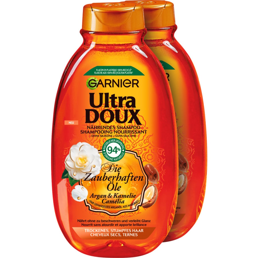 Garnier Ultra Doux Maske Zauberhaftes Öl mit Kamelien- und Arganöl 300 ml