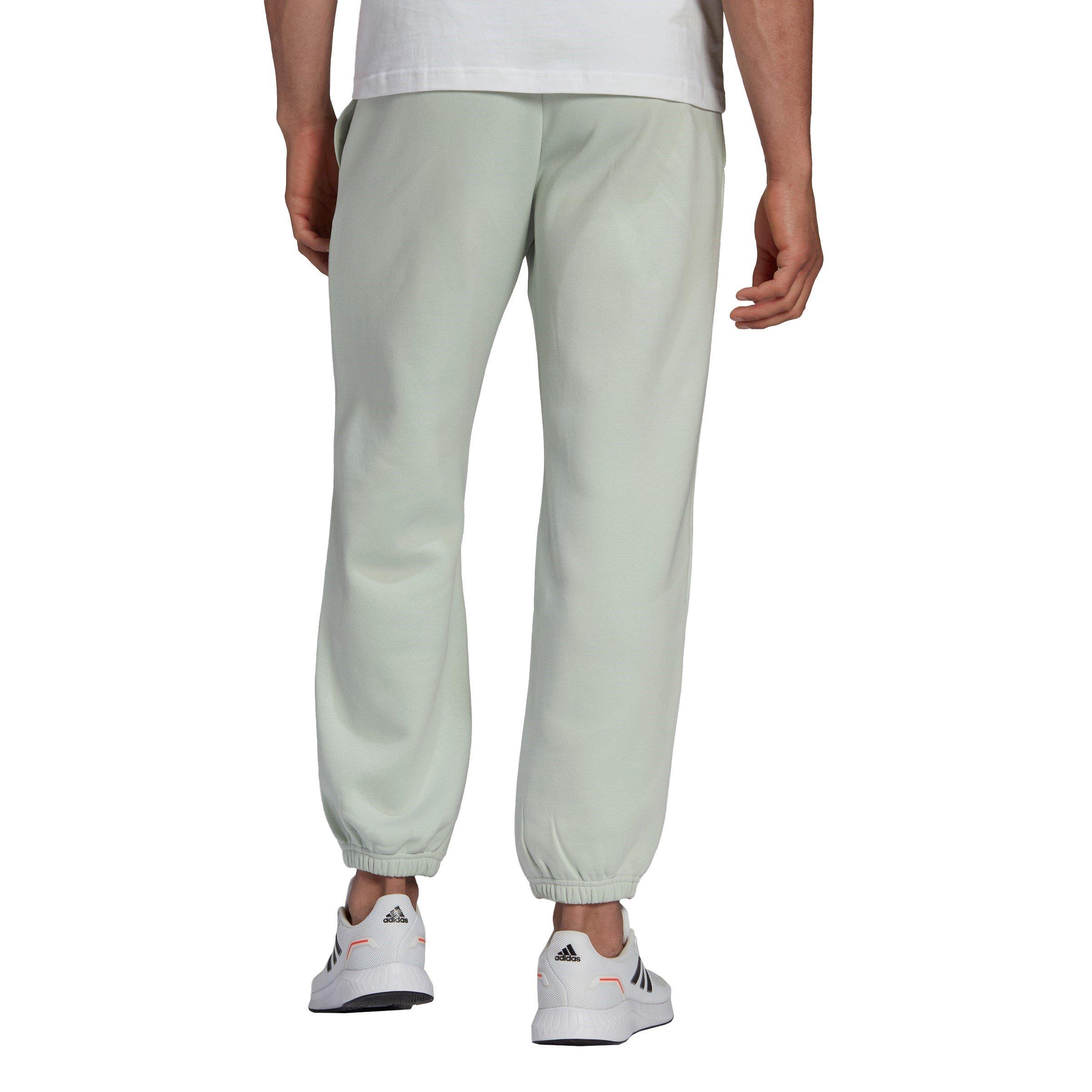 adidas Essentials Feelvivid Cotton Fleece Straight Leg Jo Joggers Mens