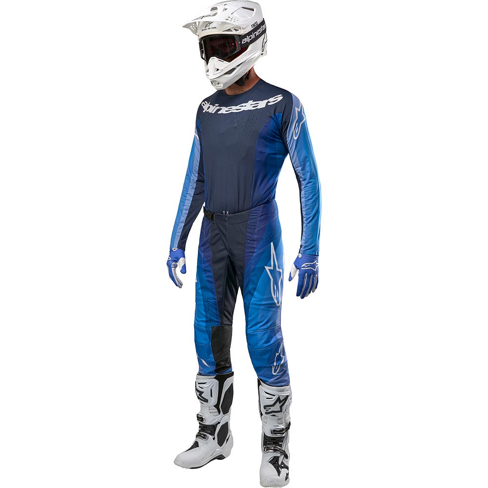 Alpinestars - Pantalon Techstar Pneuma Bleu foncé / Bleu Clair