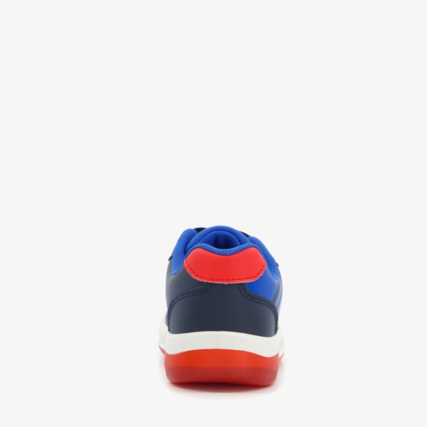 Mario kinder sneakers met lichtjes blauw