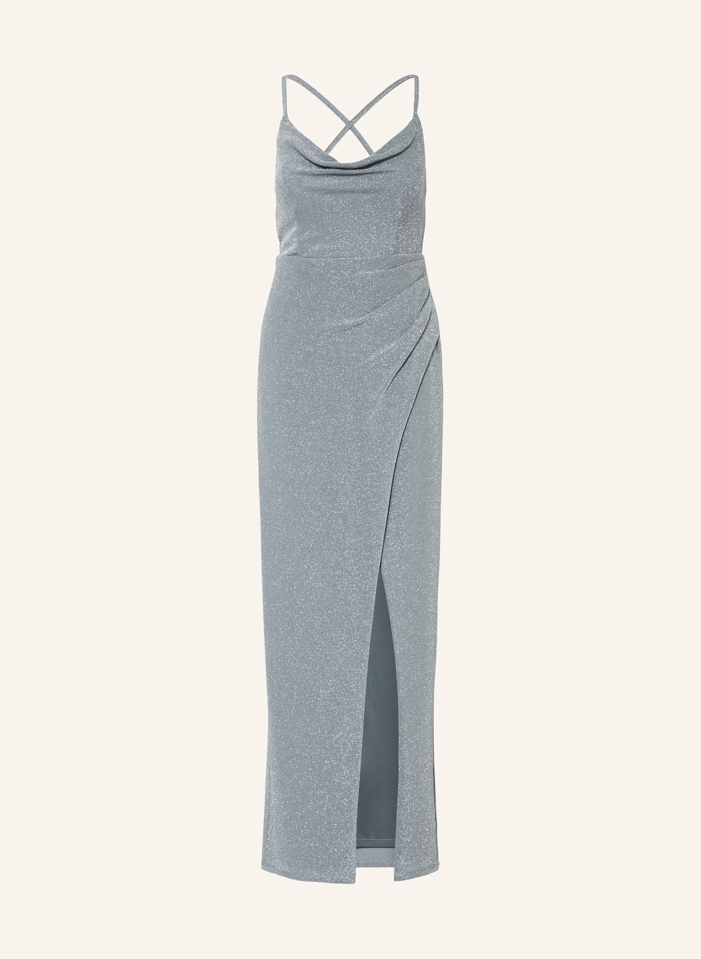 VM Vera Mont Abendkleid mit Glitzergarn