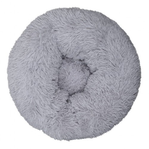 Cama macia para animais de estimação, cinza