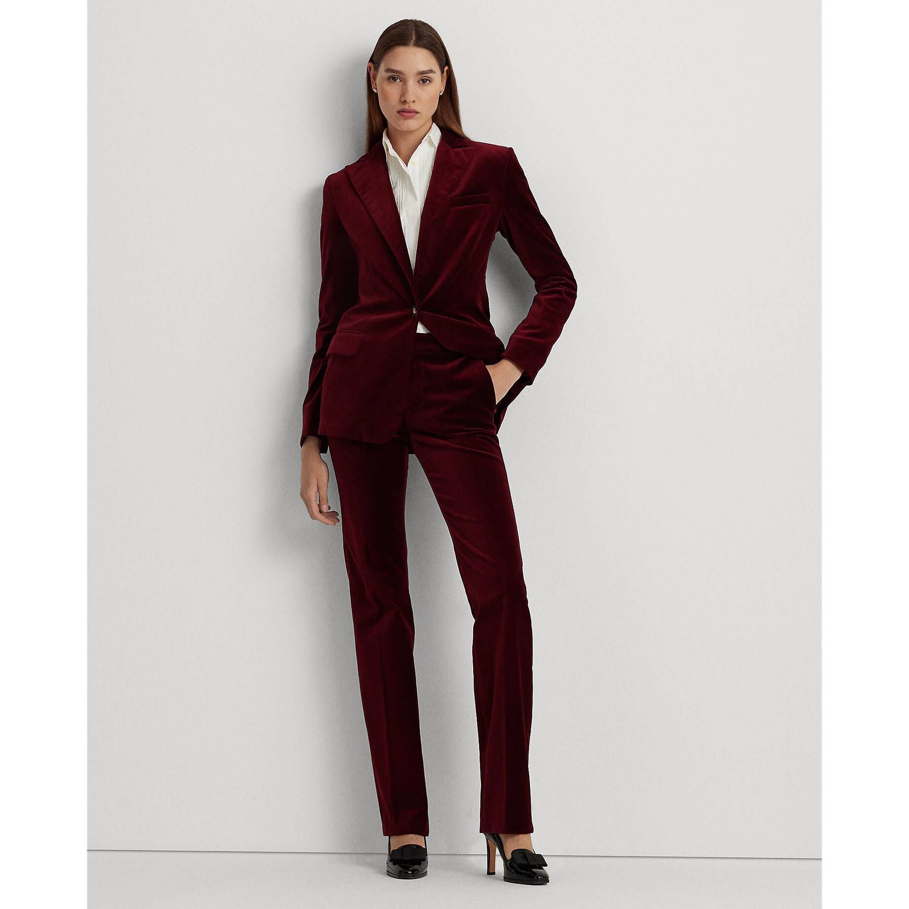 Lauren Ralph Lauren| Damen Samtblazer