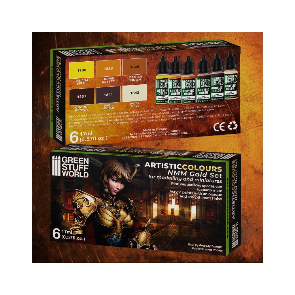 Set de Peintures - NMM Or