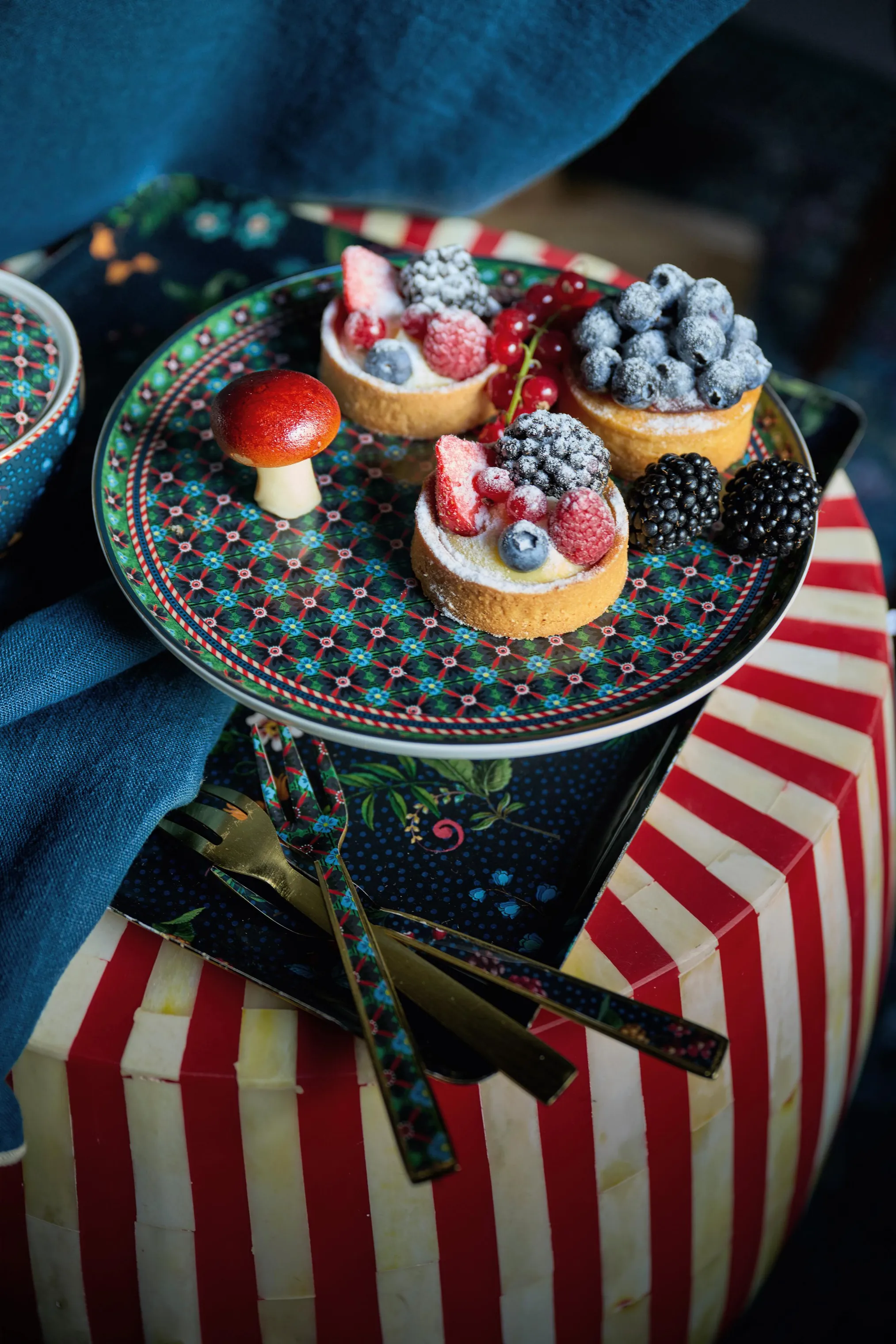 PIP Studio Berry Blues Kagefad