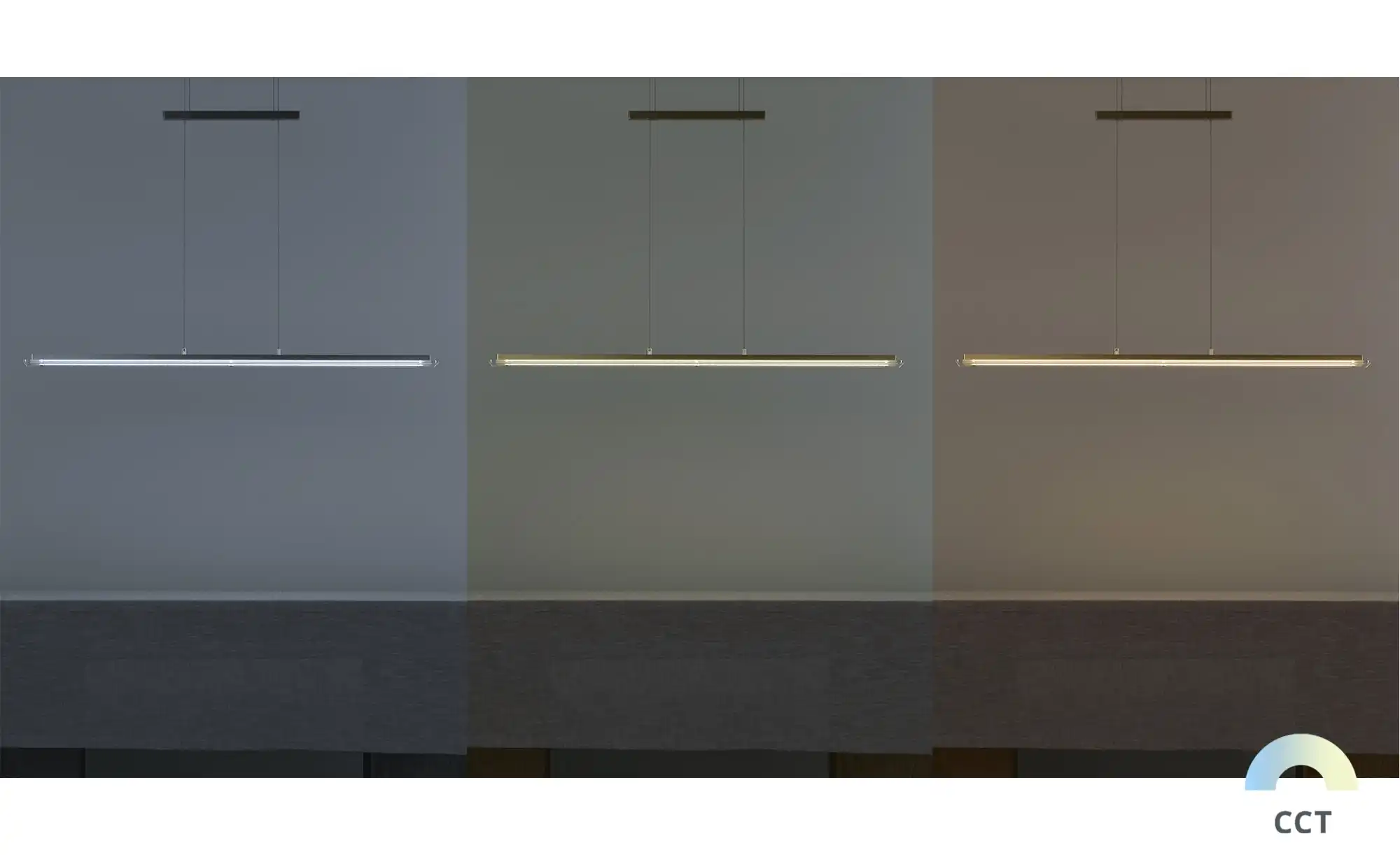 Fischer-Honsel LED-Pendelleuchte, messing matt mit Dimmer