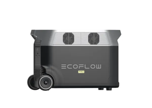 EcoFlow Delta Pro - Transportabel strømstation - AC 220-240 V - litiumjernfosfat - 3600 Wh - Wi-Fi, Bluetooth - output-stikforbindelser: 14