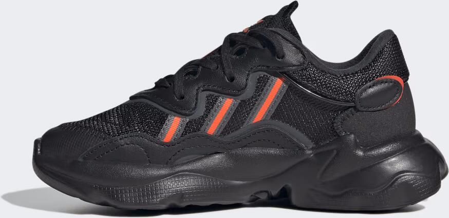 Adidas Originals OZWEEGO Schoenen Core Black Solar Red Grey Six
