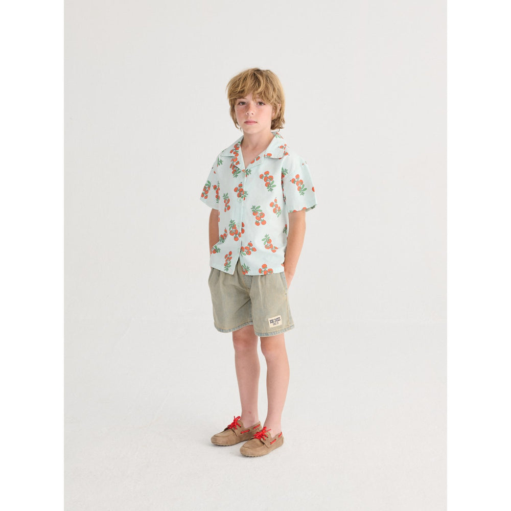 Køb Bobo Choses Prussian Blue Bobo Choses Since 09 Denim Bermuda Shorts