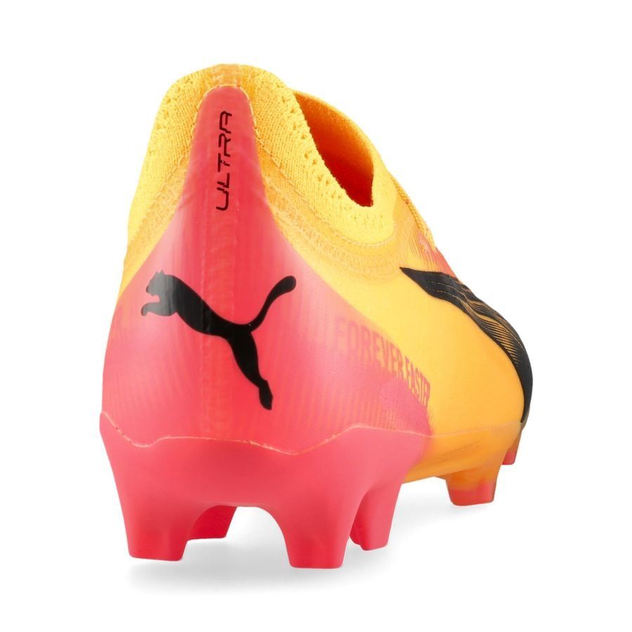 PUMA Ultra Ultimate FG/AG Forever Faster - Sun Stream/Noir/Crépuscule