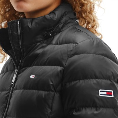 Blouson femme Essential Hooded Down NOIR TOMMY HILFIGER