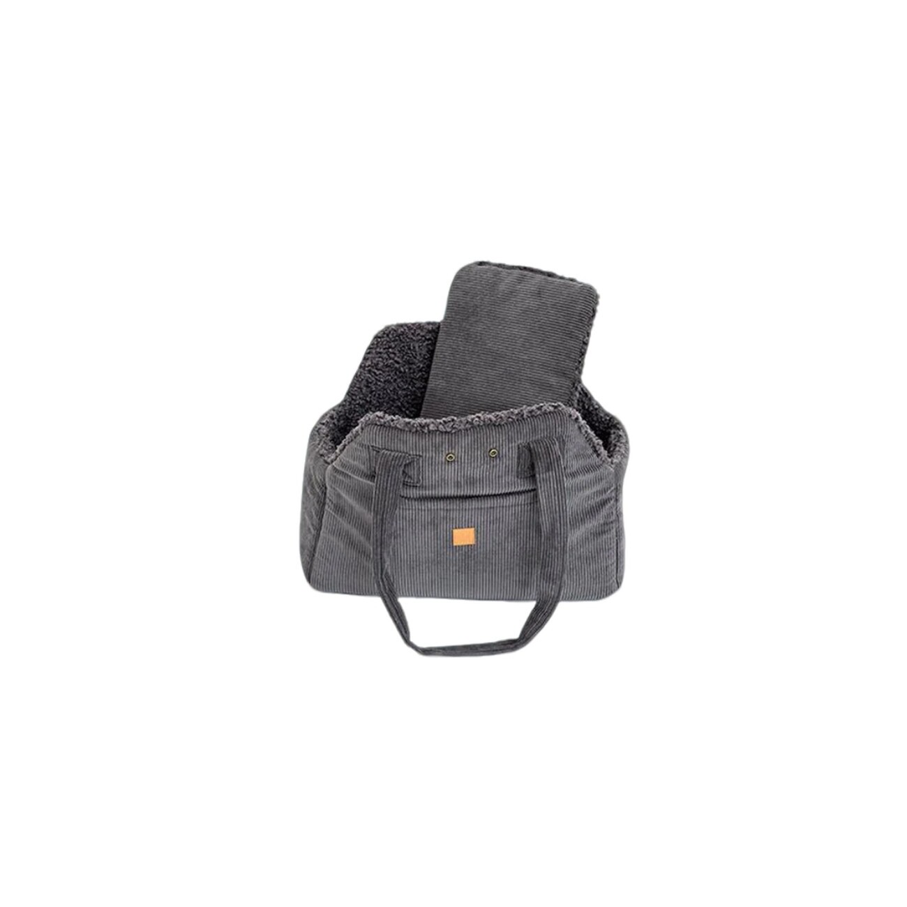 PET & Co. Pet & Co Hundetasche Lucky Luxus grau/ grau