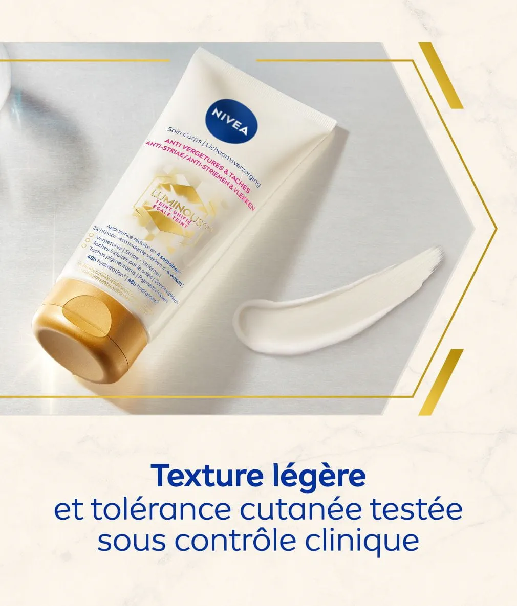 CRÈME CORPS ANTI-VERGETURES ET TACHES LUMINOUS 630