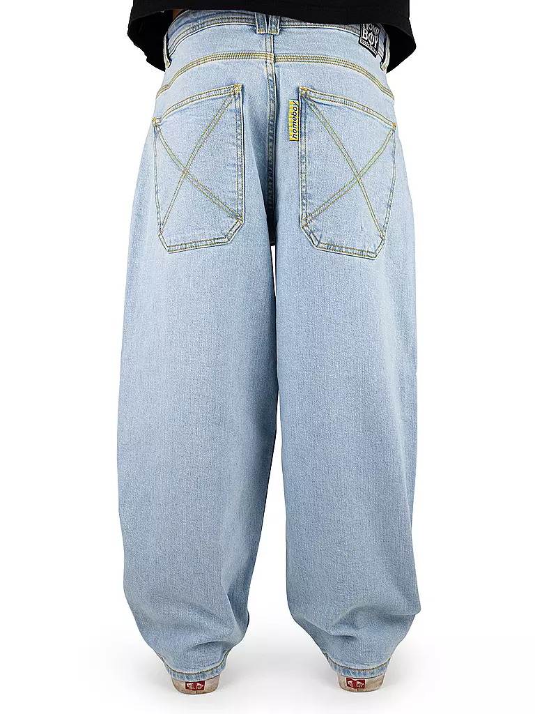 HOMEBOY Jeans Baggy Fit X-Tra MONSTER hellblau
