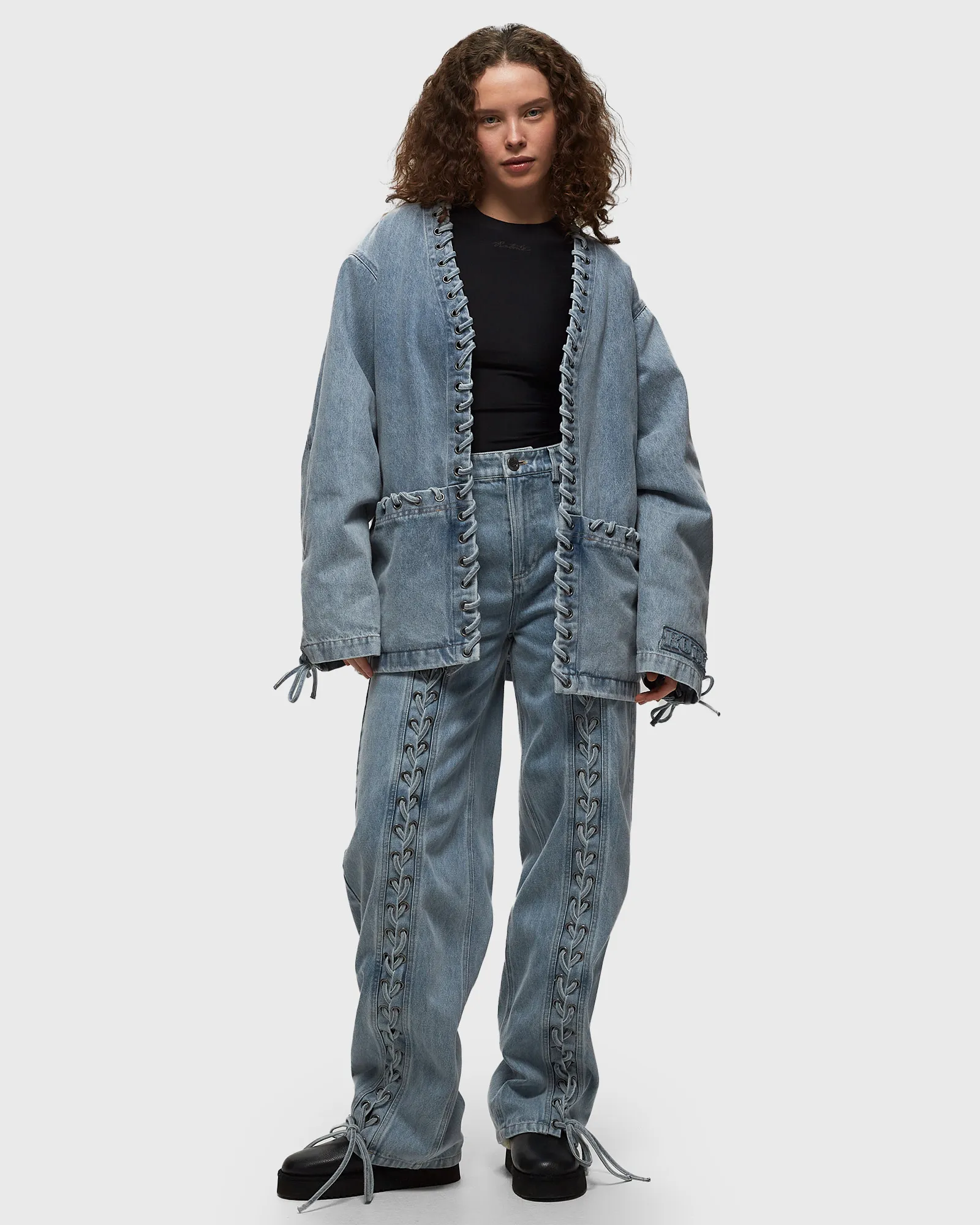ROTATE Birger Christensen Denim Oversized Jacket