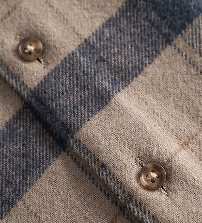 Les Deux Hemd - Lennon - Check - Desert Taupe/Dark Navy