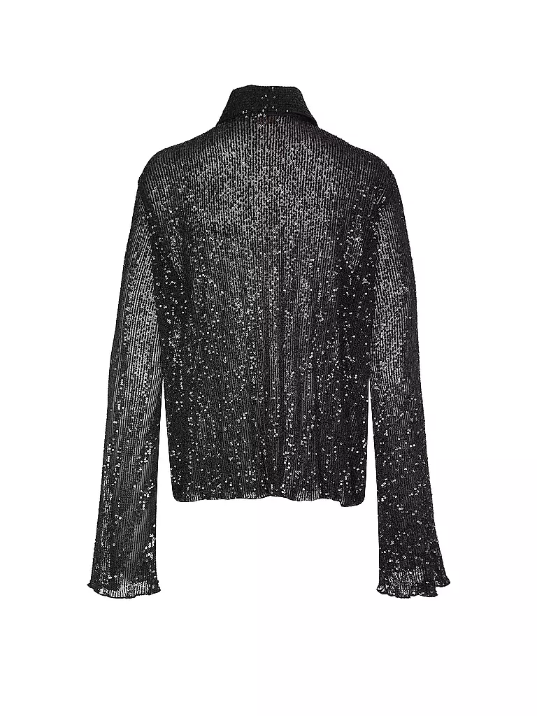 RICH & ROYAL Bluse schwarz