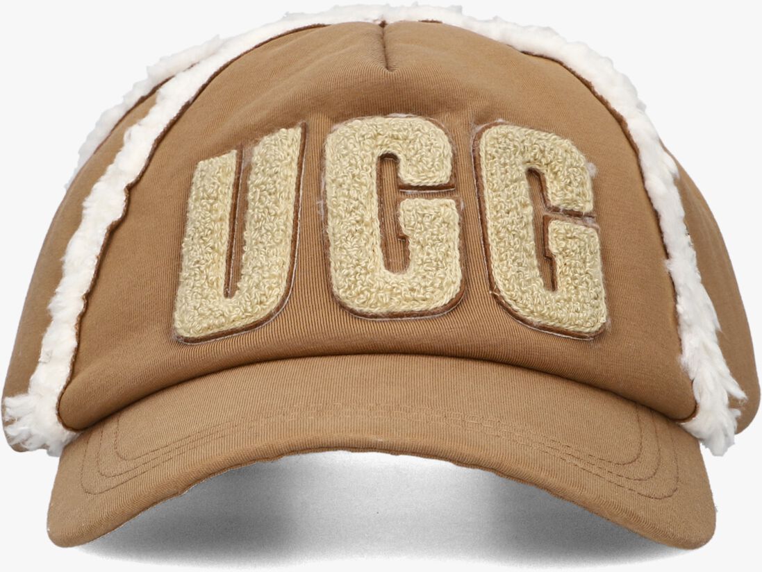 UGG cognac ugg pet bondfed fleece baseball cap