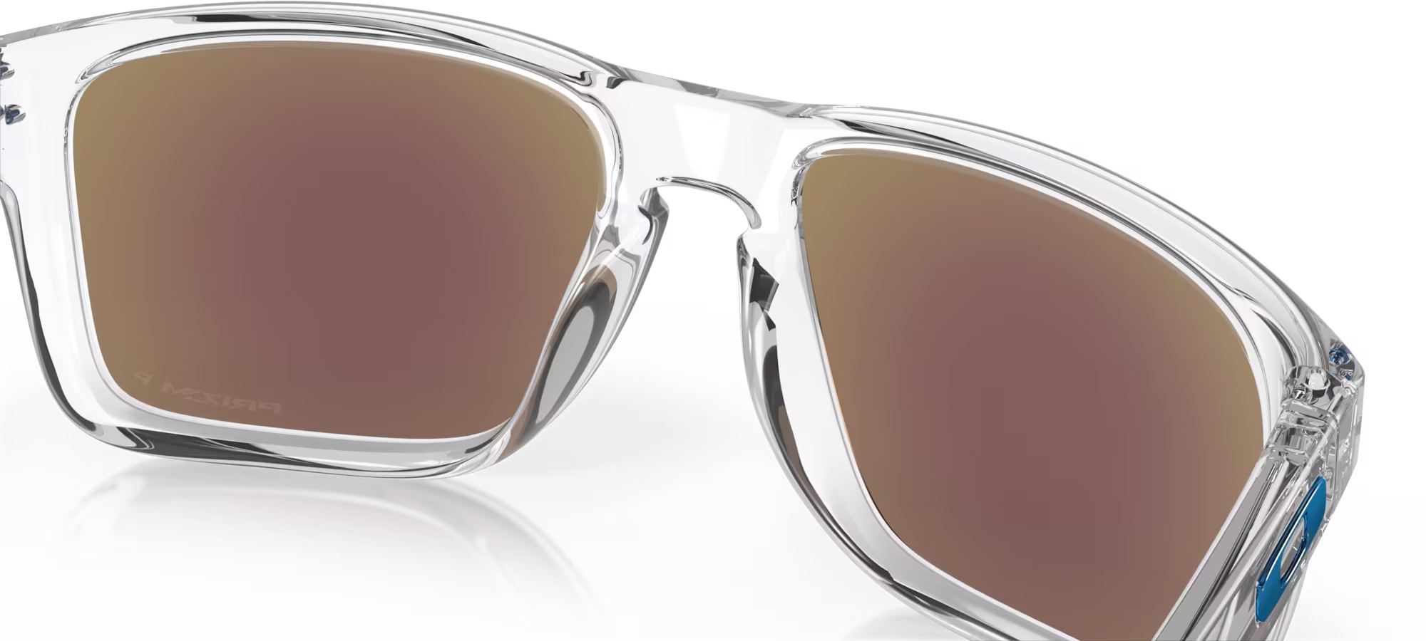 Holbrook XL 0759/Polished Clear w/Prizm Sapphire Polarized