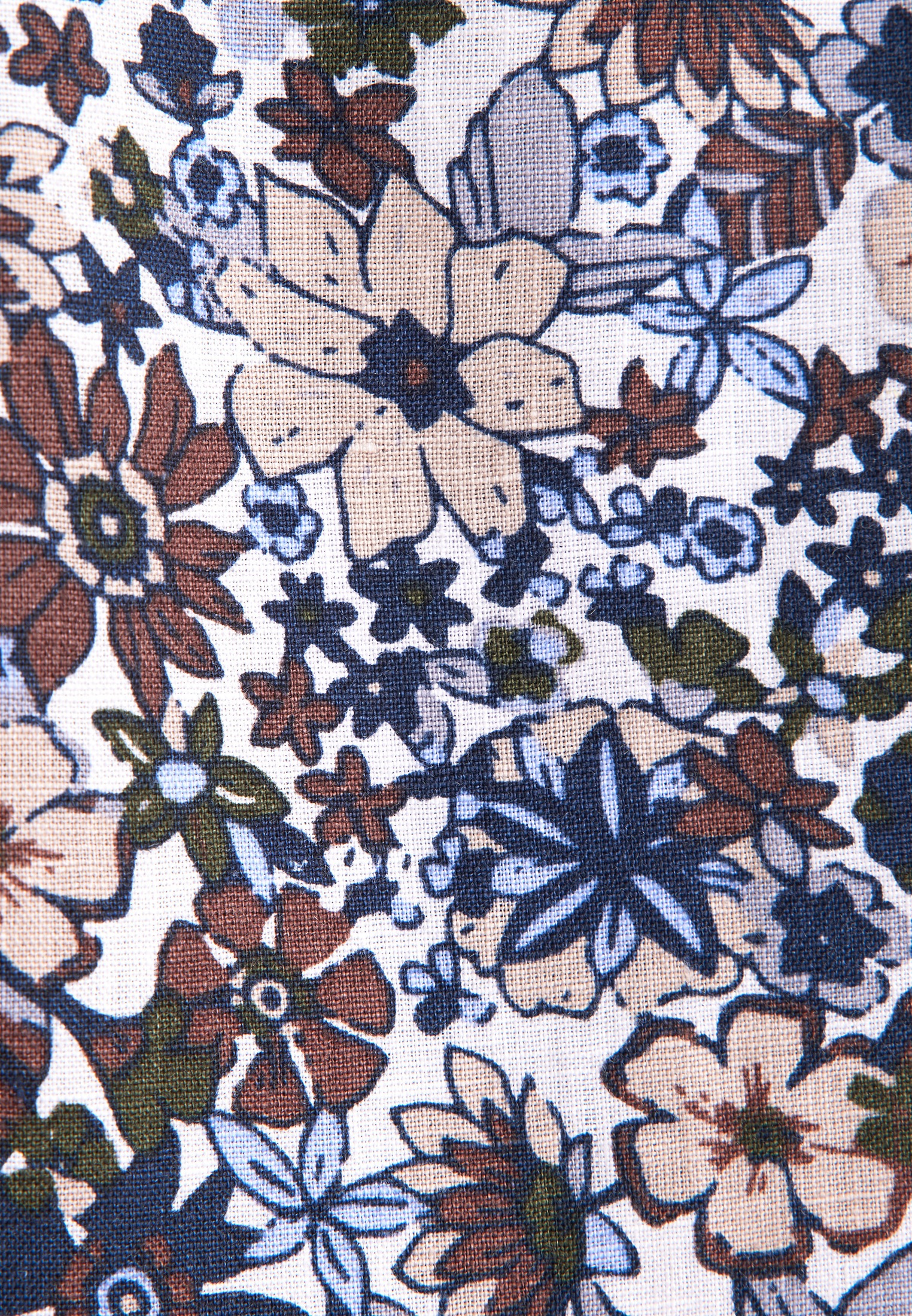 seidensticker Businesshemd »Slim«, Slim 1/1 Kentkragen Floral