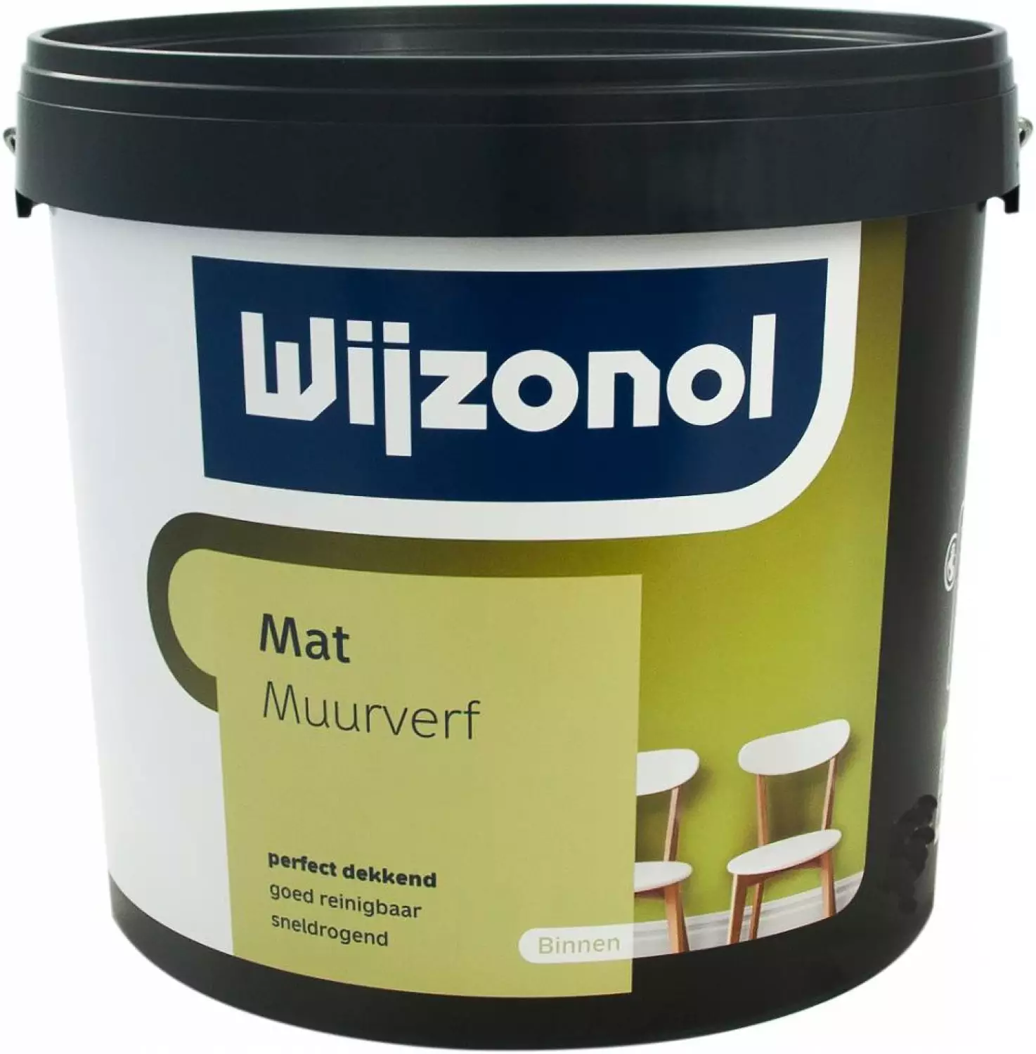 Wijzonol Muurverf Mat - op kleur gemengd - 0,25L