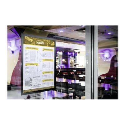 Durable Duraframe Poster Sun - Cadre d'affichage vitrostatique - A3 - noir